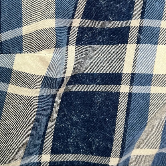 Penningtons DC Jeans Blue Flannel Size X - Picture 5 of 13